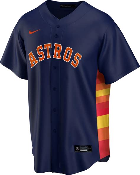 nike men's houston astros blank official replica bp jersey|astros nike hats.